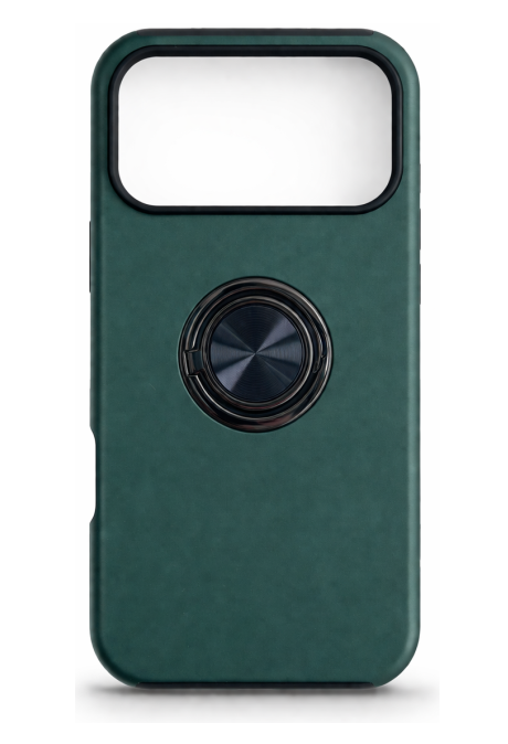 Schutzhülle Grün mit Ring  - iPhone 17 Pro Max