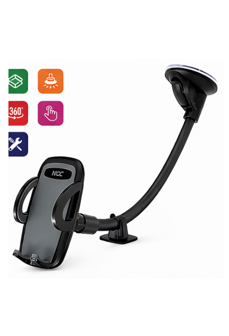 NCC Universal Auto Halterung CH21 (Flexibel & Saugnapf)