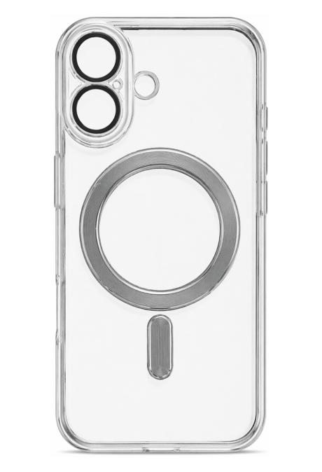 Schutzhülle Silber mit MagSafe Unterstützung - iPhone 17