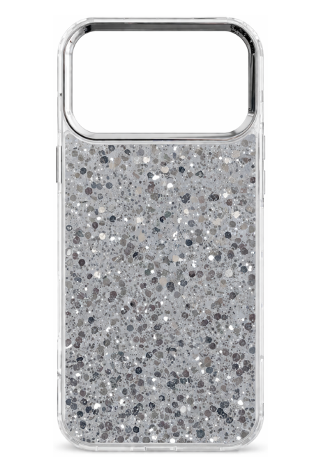 Schutzhülle Weiß/Silber - iPhone 17 Pro Max