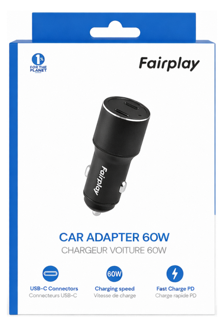 Fairplay Auto Ladegerät 60W USB-C