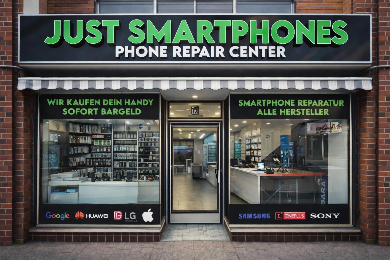 Shop und Versand bei Just Smartphones